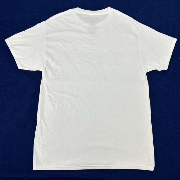 Top Gun Shirt Adult M (38/40) White Paramount Licensed Graphic Crew Neck - Picture 5 of 9